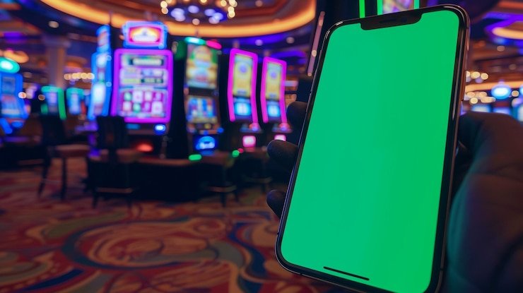 Live dealer blackjack table with multiple camera angles showing real cards and dealer